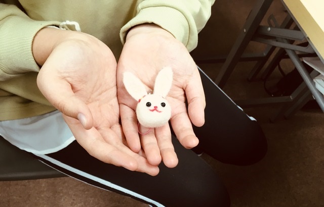 羊毛フェルト制作