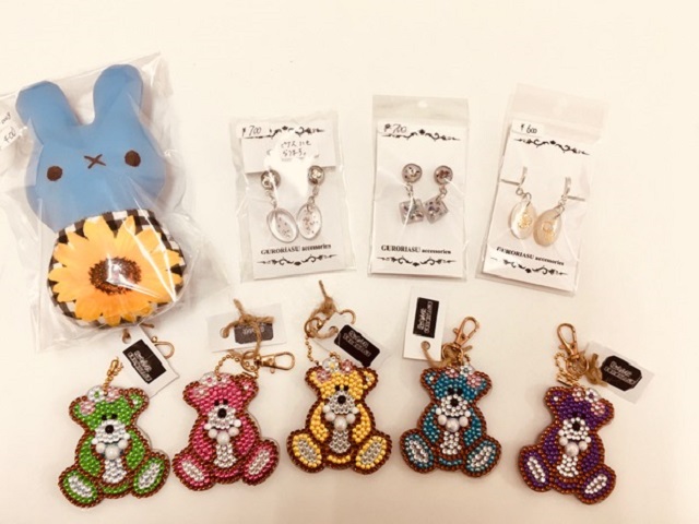 動物キーホルダー